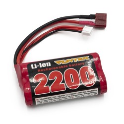 Batterie Funtek li-ion 7.4V 2200 mA 15C Dean