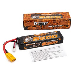 Konect Lipo 11.1v 6200mah 60C 3S1P Bash XT60