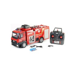 Huina Camion de Pompier Lance à Incendie 1/14 RTR