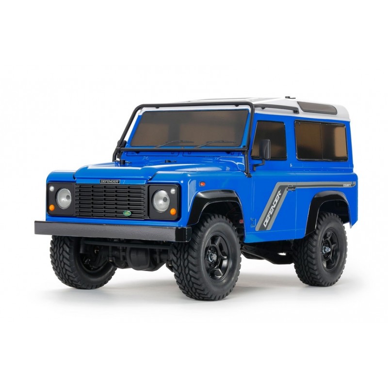 Tamiya CC-02 Land Rover Defender 90 KIT Bleu