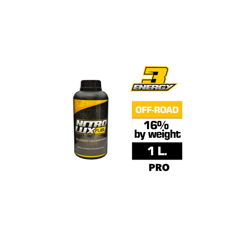 Nitrolux Rc Fuel energy3 offroad pro 16% 1L